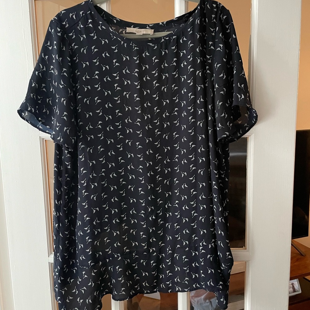 Loft Flutter Blouse